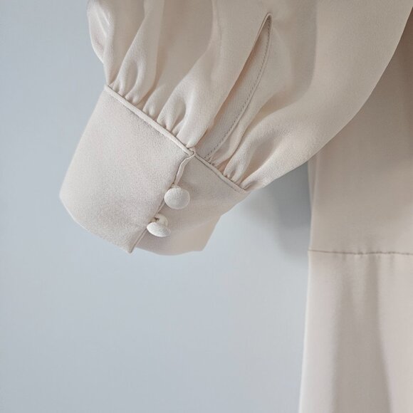 H&M cream maternity midi dress - Picture 4 of 8